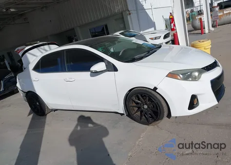 2014 Toyota Corolla S Plus z USA, uszkodzony, nr VIN 2T1BURHE4EC206341